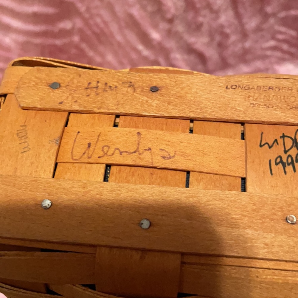 2000 Collectors Club Longaberger Membership Basket - Picture 9 of 9